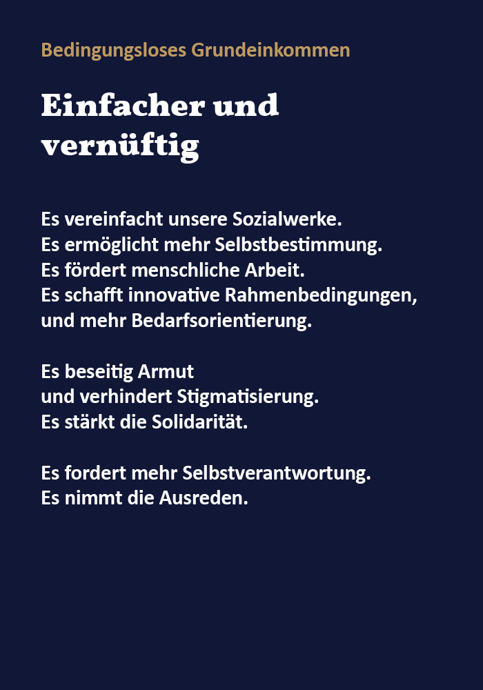 Warum bedingungslos?
