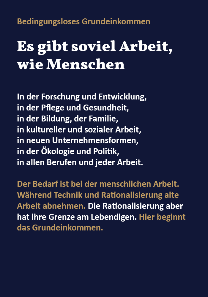 Wieviel Arbeit gibt es?